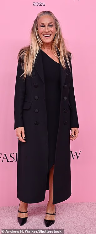 She flashed a bright smile