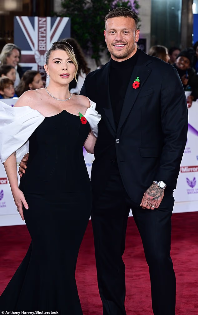 Following the release of their ITV2 series, Olivia and Alex Bowen enjoyed a break from parenting duties to attend the awards