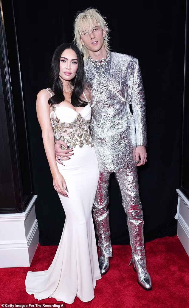Megan's latest outing comes just one day after it was reported that both she and MGK have reconciled following their split last year; seen in 2023 in L.A.