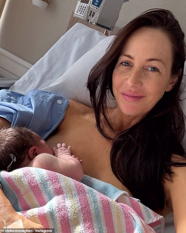 Honey Birdette founder Eloise Monaghan welcomes her first child with wife Rebecca and reveals wild birth twist and VERY unique name of the newborn