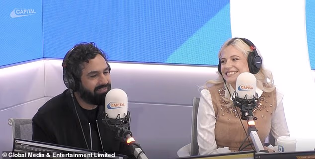 Joined by co-star Kunal Naayer - best known for his starring role on US sitcom The Big Bang Theory - Pixie admitted they filmed much of their forthcoming Christmas film over the summer