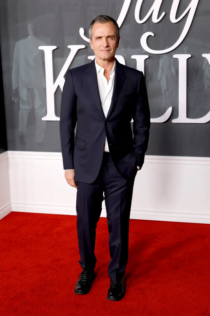 David Heyman attends the Los Angeles premiere of Netflix's "Jay Kelly" at The Egyptian Theatre Hollywood